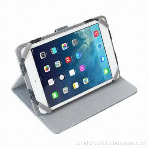 Universal Leather Case for Tablet 7/8/10.1-inch, Made of High-end PU and Microfiber Materials